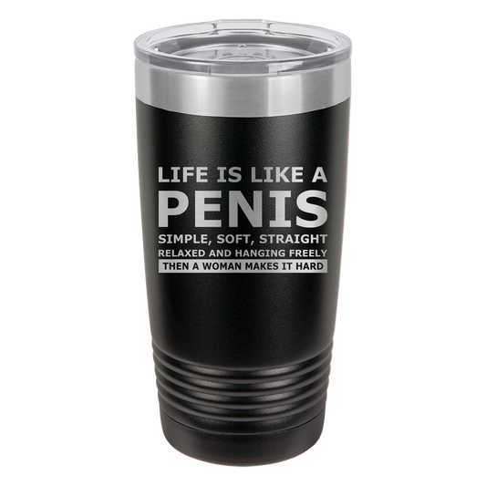 Life is Like a Penis Tumbler