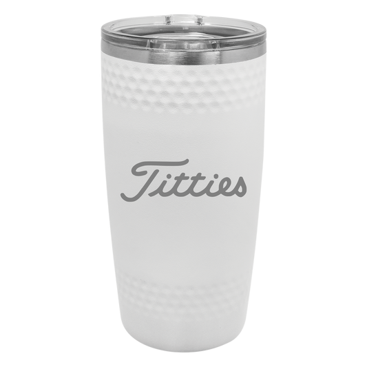 Titties Golf Tumbler